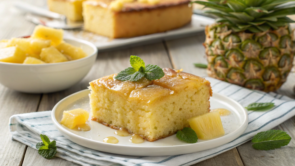 pineapple juice cake recipe