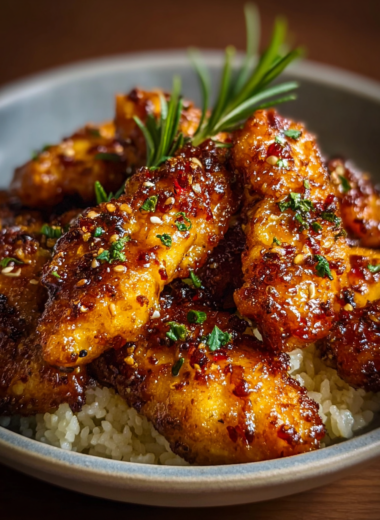 Air Fryer Honey Butter Garlic Chicken Tenders