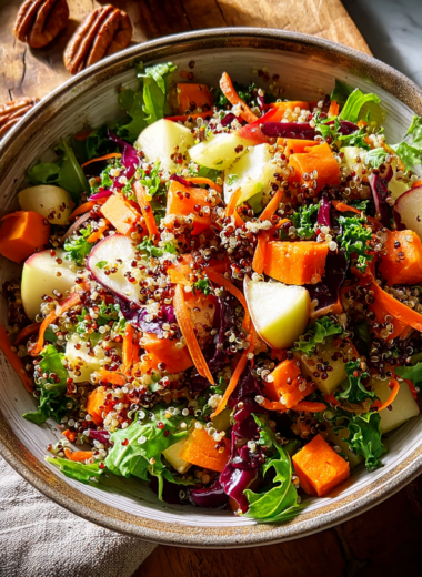 Apple Sweet Potato Quinoa Salad
