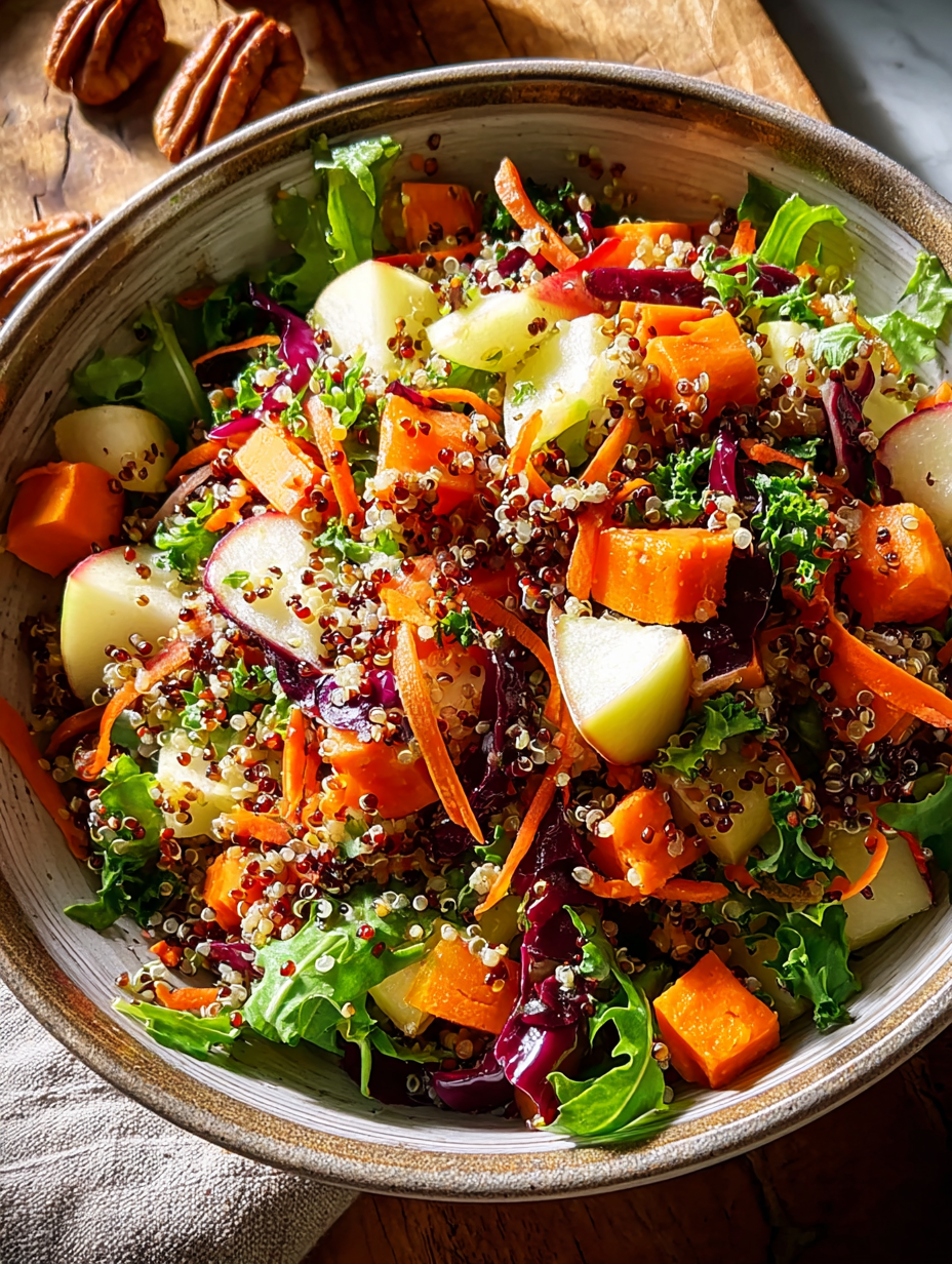 Easy Apple Sweet Potato Quinoa Salad Recipe (2026)