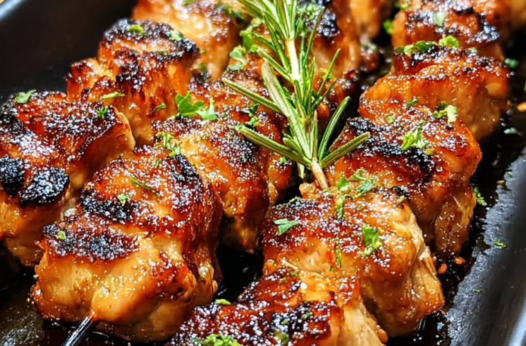 Bang Bang Chicken Skewers