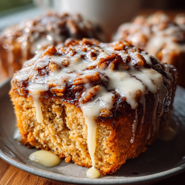 Cinnamon Roll Baked Oatmeal