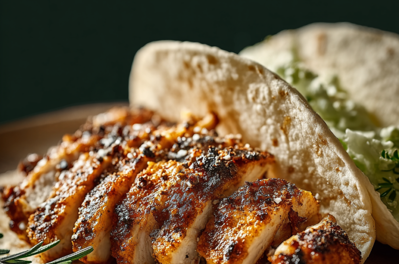 Crispy Honey Chipotle Chicken Tacos