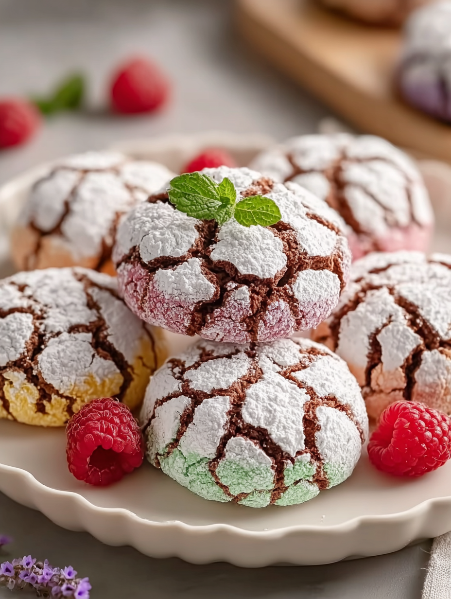 Delightful Springtime Crinkle Cookies for Sweet Moments preparation