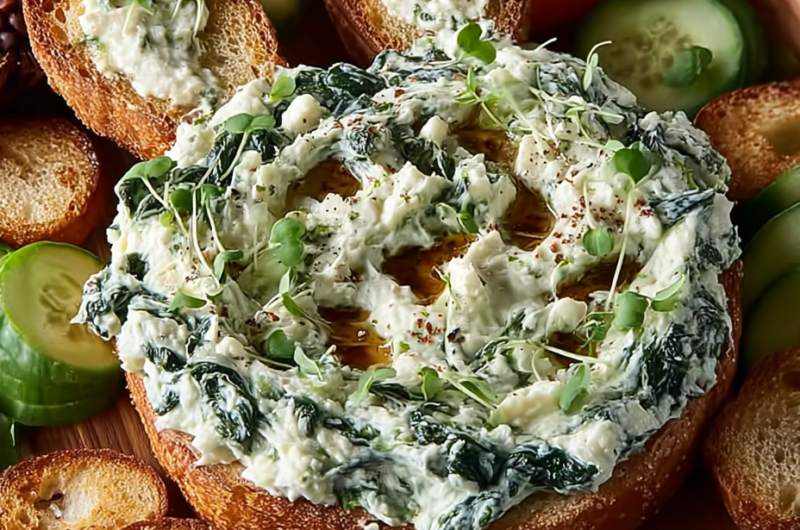 Easy Easter Appetizer Creamy Spinach Dip for Effortless Fun
