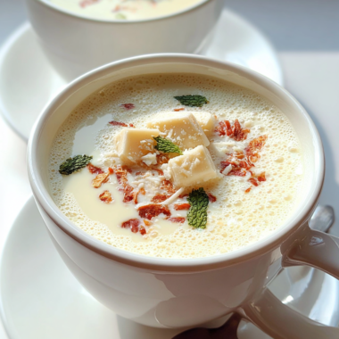 Homemade White Hot Chocolate