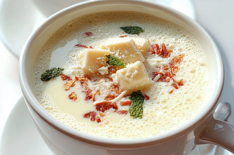 Homemade White Hot Chocolate