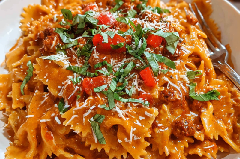 Quick and Easy Chorizo Pasta