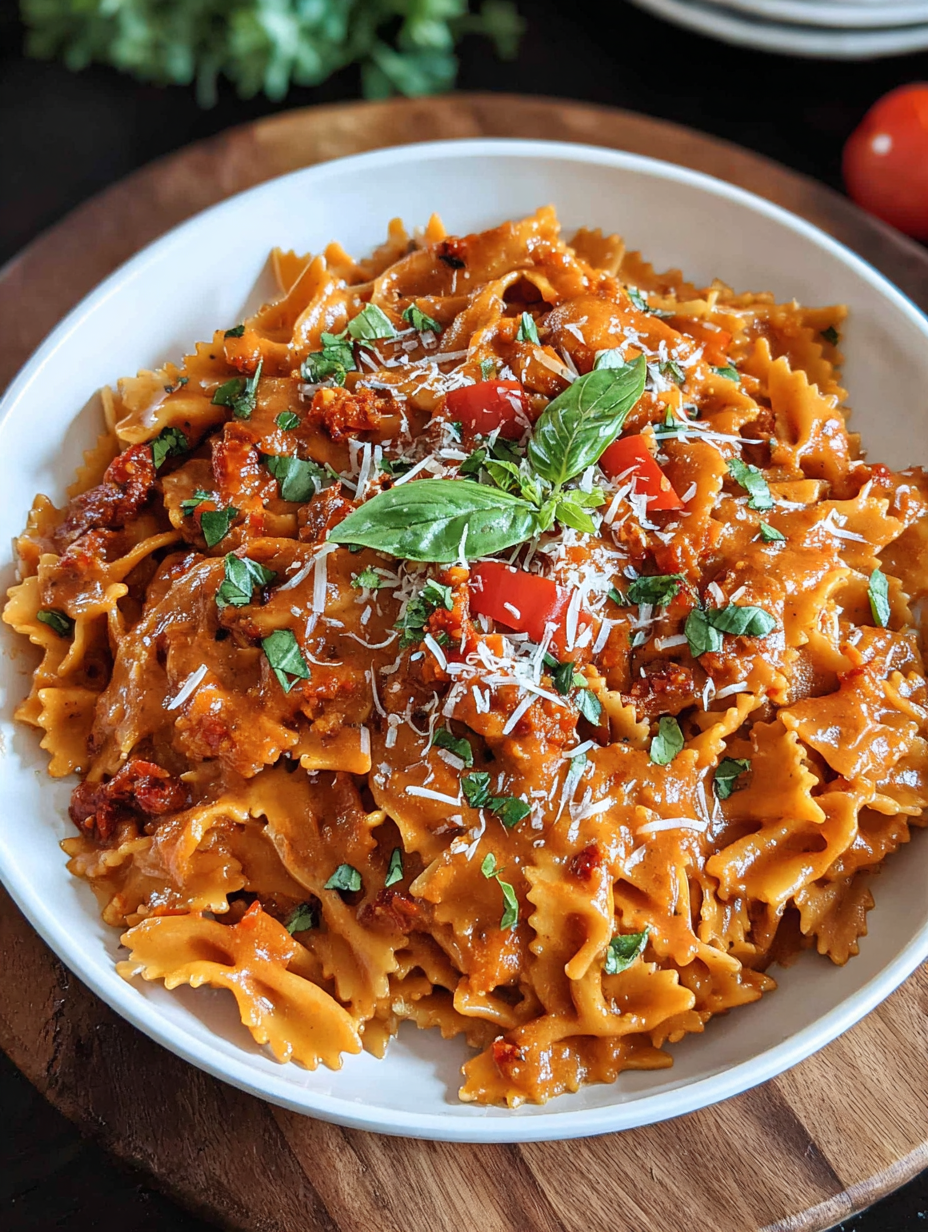 Quick and Easy Chorizo Pasta preparation