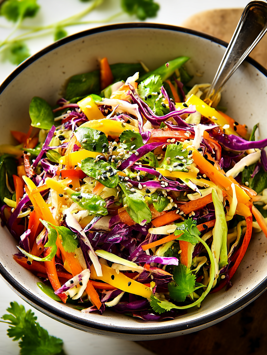 Easy Sesame Slaw Recipe – Ready in 30 Minutes