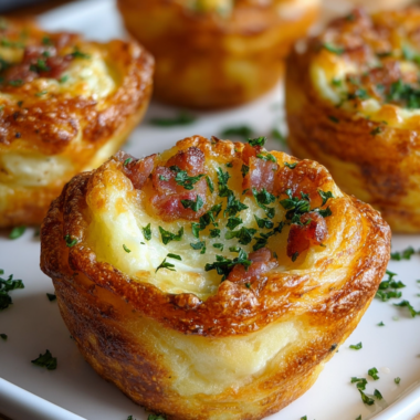 Stuffed Mashed Potato Nests Recipe