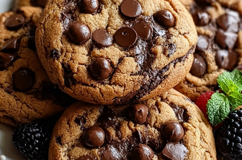 Vietnamese Cinnamon Chocolate Chip Cookies