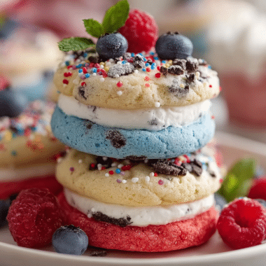 4th of July Cookies That Are Soft, Colorful, and Easy