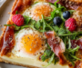 Easy Baked Prosciutto and Egg Breakfast Tart for Spring