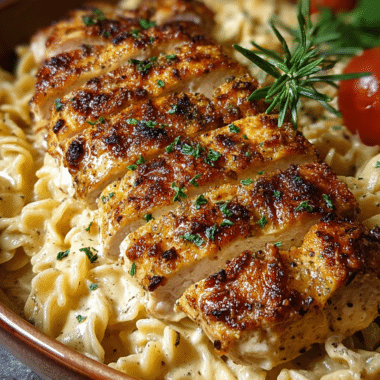 Chicken Garlic Parmesan Pasta