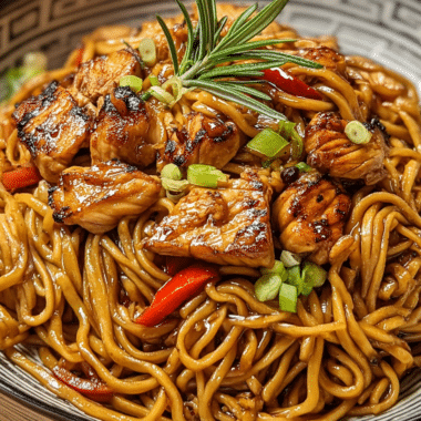 Easy Chicken Lo Mein