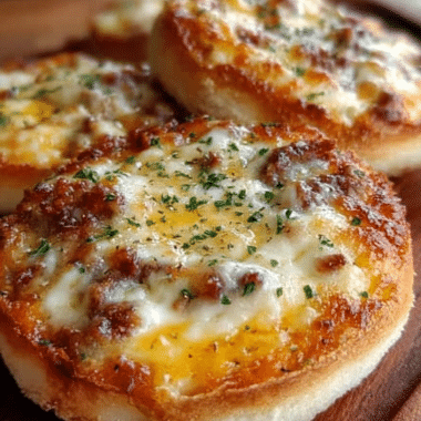 English Muffin Breakfast Pizza