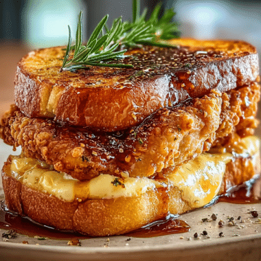 French Toast Fried Chicken Sandwich: a Comfort Food Dream