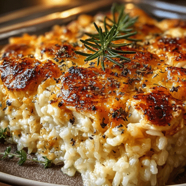 Grandma’s Chicken & Rice Casserole