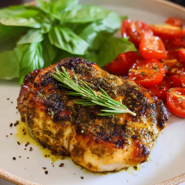 Grilled Pesto Chicken Recipe