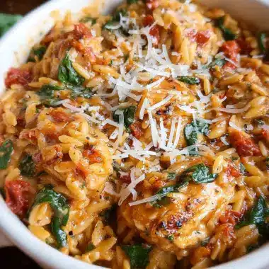 Marry Me Chicken Orzo