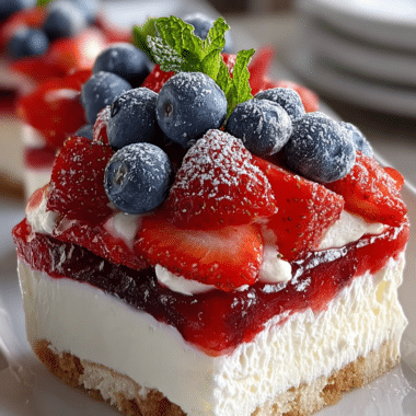 No Bake Summer Berry Delight