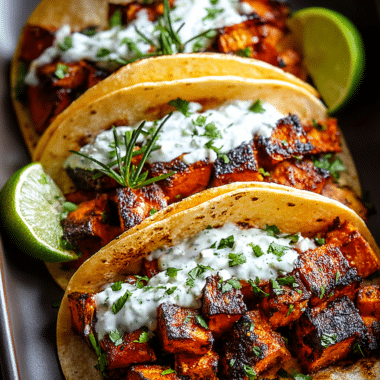 Roasted Sweet Potato Tacos