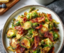 Easy Savory Shredded Brussels Sprouts With Bacon Bliss