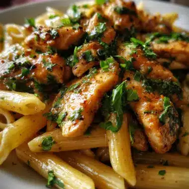 Sticky Smoky Ranch Honey Chicken Pasta