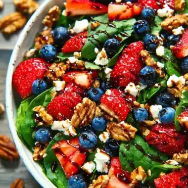 Strawberry Spinach Salad: Fresh, Easy Summer Favorite