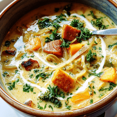 Thai Green Curry Soup