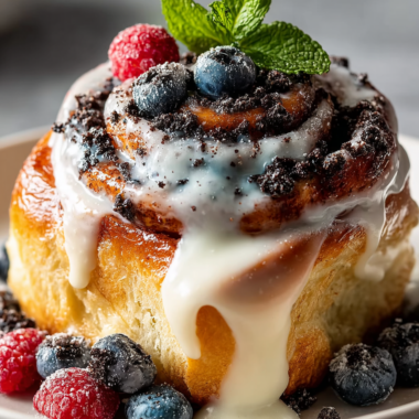 The Ultimate Cookie Monster Cinnamon Rolls