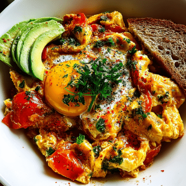 Turkish Egg Scramble